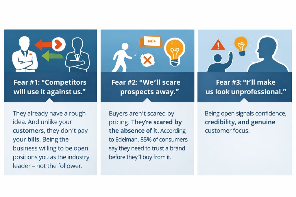 Infographic showing seven common reasons marketing spend fails including targeting, messaging, conversion, attribution, alignment, timing, and channel issues