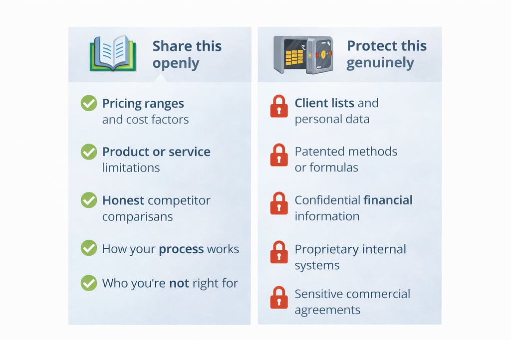 Infographic listing 8 red flags of sales funnel audits, including vague scope, urgency tactics, cherry-picked problems, unrealistic benchmarks, withheld details, lack of documentation, biased solutions, and conflicts of interest—each with icons and brief descriptions.